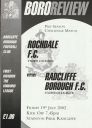 Programme cover