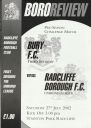 Programme cover