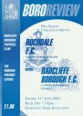 Programme cover