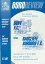 Programme cover