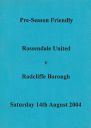 Programme cover