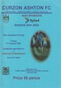 Programme cover