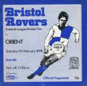 Programme cover