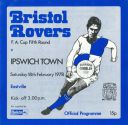 Programme cover