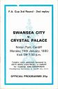 Programme cover