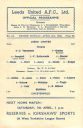 Programme cover