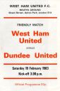 Programme cover