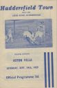 Programme cover