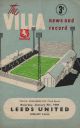 Programme cover