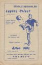 Programme cover