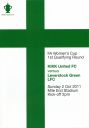 Programme cover