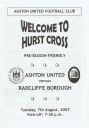 Programme cover