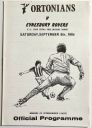 Programme cover