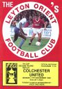 Programme cover