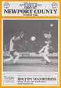 Programme cover