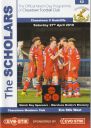 Programme cover